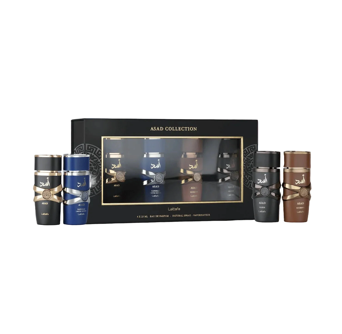 Lattafa Asad Collection 4x25 ml Geschenkset