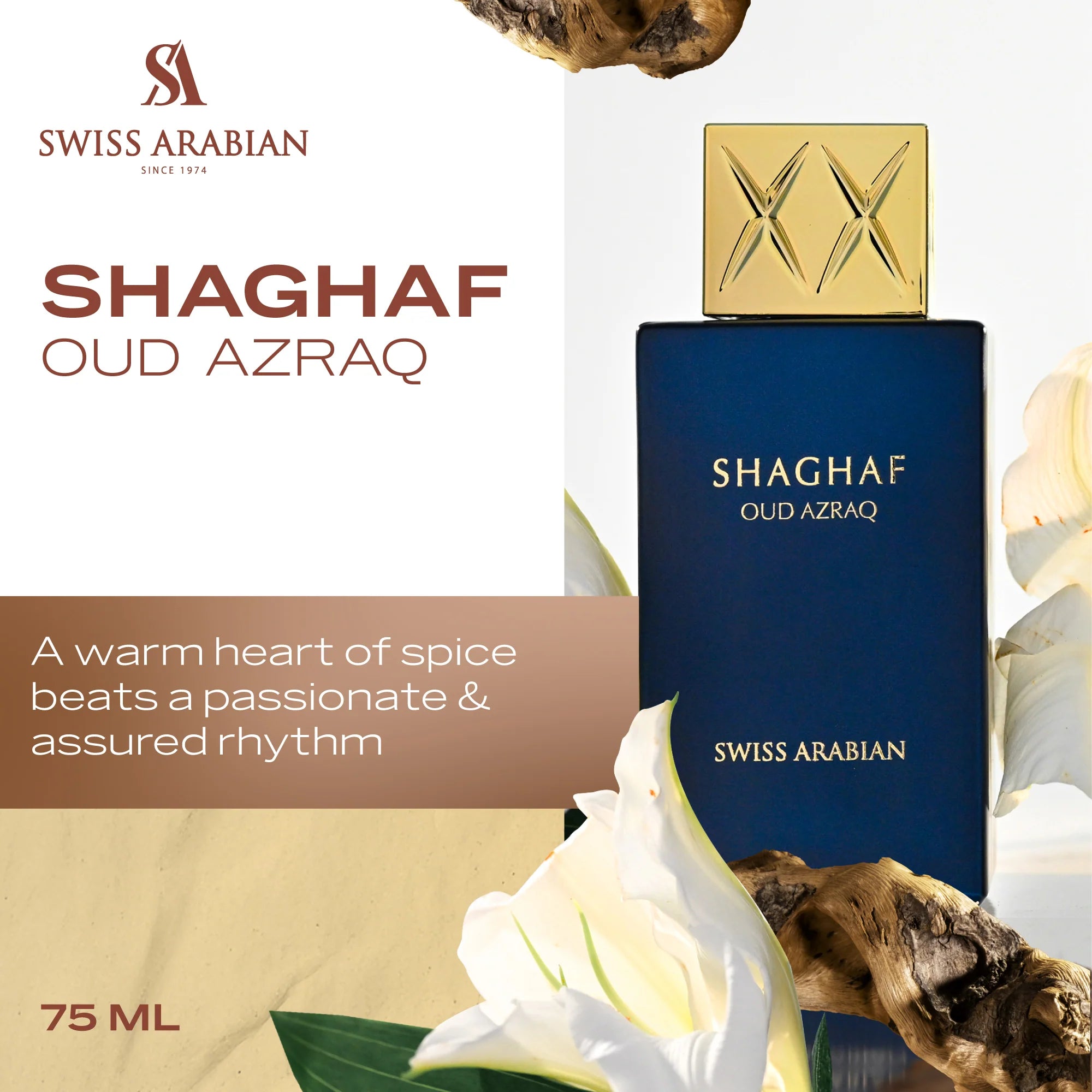 Swiss Arabian Shaghaf Oud Azraq