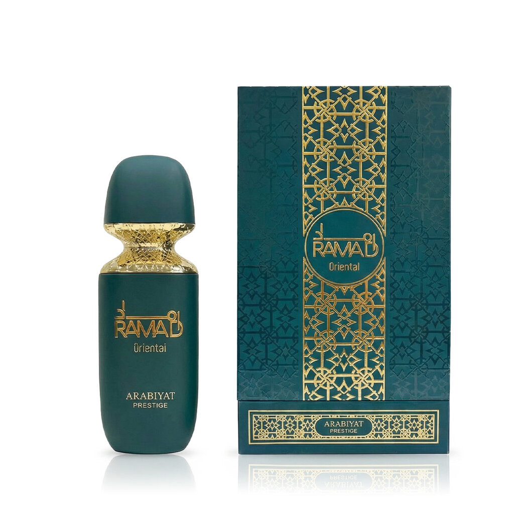 Flakon von Arabiyat Prestige Ramad Oriental EdP in elegantem Design