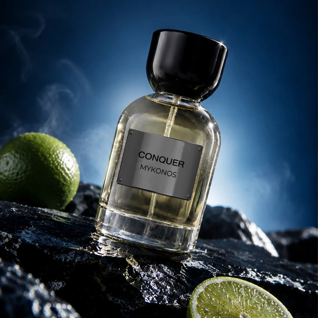 Mykonos Conquer EdP 50ml, kraftvoller Herrenduft für selbstbewusste Männer.