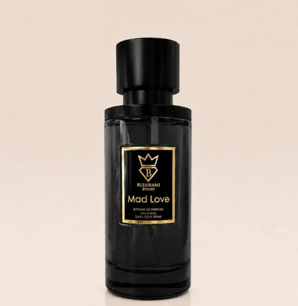 Mad Love von Bujairami in 100ml Flasche, Extrait de Parfum für besondere Anlässe.