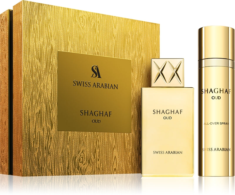 Swiss Arabian Shaghaf Oud Geschenkset